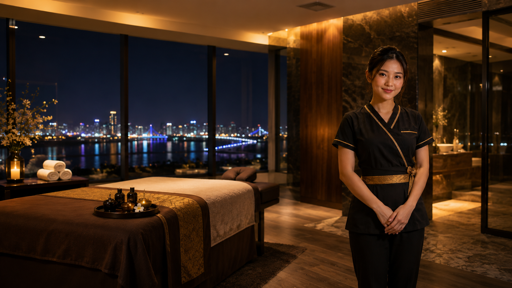 Immediate outcall massage therapist arrival